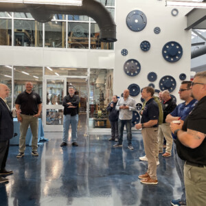 Tour of the NEIEP Instructor Training Center led by John Caughey, Assistant Executive Director, National Elevator Industry Educational Program Tour of the NEIEP Instructor Training Center led by John Caughey, Assistant Executive Director, National Elevator Industry Educational Program